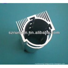 Anodized LED Light Extrusion Heat Sink